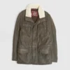 Stewart Brown Leather M-65 Field Jacket 1 Stewart Brown Leather M-65 Field Jacket -Us Military Jacket Stewart Brown Leather M 65 Field Jacket 1