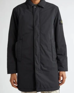 Stone Island Black Hidden Placket Jacket