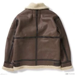 Strict-g Alpha B-3 Zeon Forces Brown Leather Flight Jacket -Us Military Jacket Strict g Alpha B 3 Zeon Forces Brown Leather Flight Jacket 1