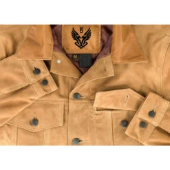 Suede Trucker Jacket -Us Military Jacket Suede Trucker Jacket4