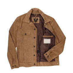 Suede Trucker Jacket -Us Military Jacket Suede Trucker Jacket5