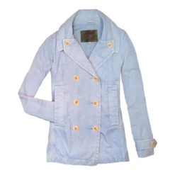 Sun Washed Cotton Peacoat