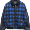 Supplier Checked Ma-1 Blue Flight Jacket 2 Supplier Checked Ma-1 Blue Flight Jacket -Us Military Jacket Supplier Checked Ma 1 Blue Flight Jacket