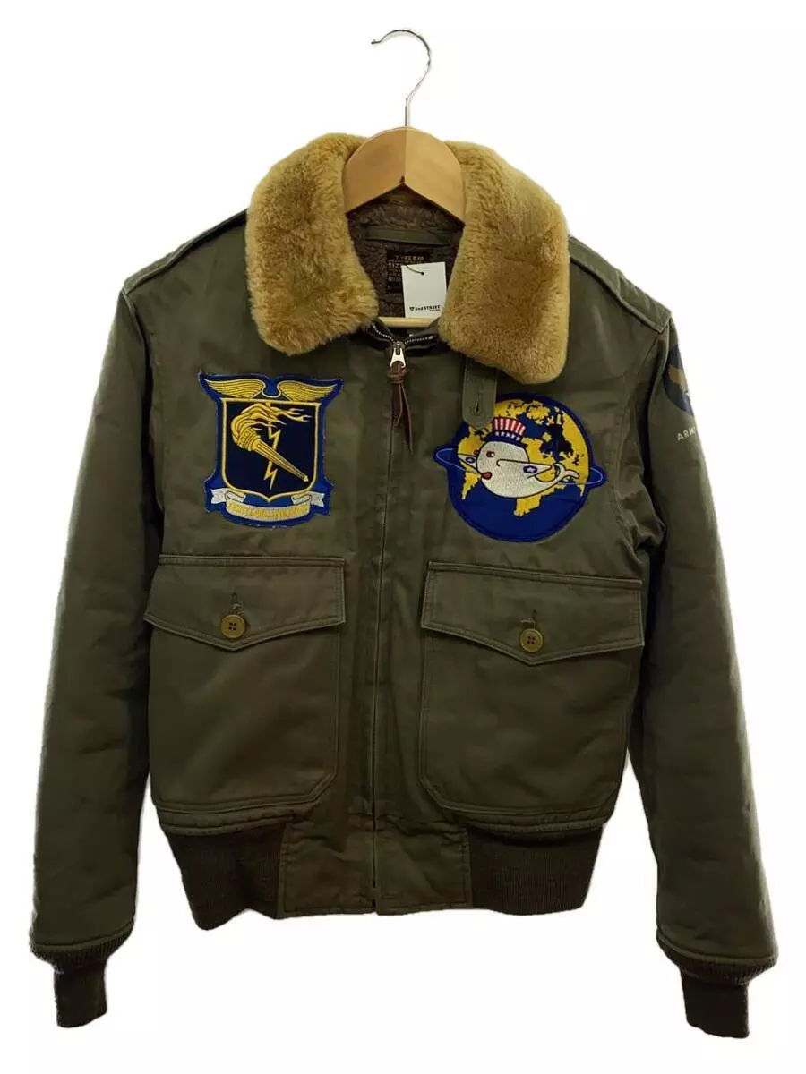 The Real McCoy’s B-10 Air Forces Khaki Cotton Flight Jacket 3 The Real McCoy’s B-10 Air Forces Khaki Cotton Flight Jacket