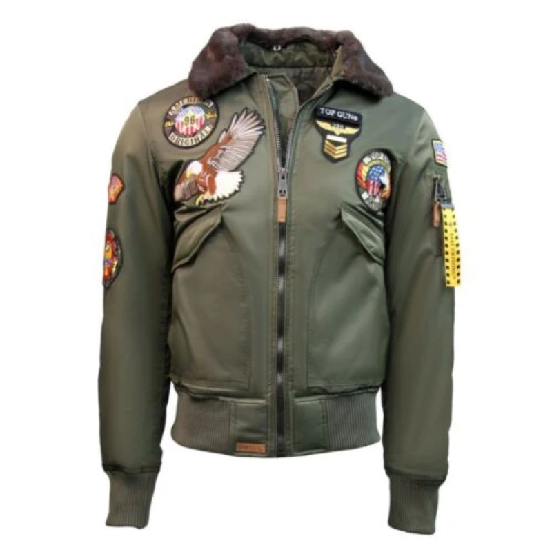 Top Gun MA-1 American Bomber Jacket 3 Top Gun MA-1 American Bomber Jacket