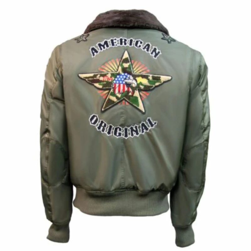 Top Gun MA-1 American Bomber Jacket 4 Top Gun MA-1 American Bomber Jacket - Image 2
