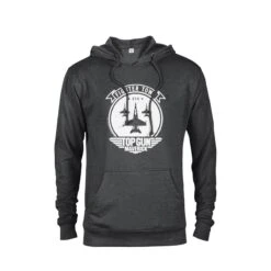 Top Gun Maverick Fighter Town Charcoal Pullover Hoodie