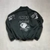 Understar Punk Kiss Rock Ma-1 Black Bomber Flyers Jacket -Us Military Jacket Understar Punk Kiss Rock Ma 1 Black Bomber Flyers Jacket
