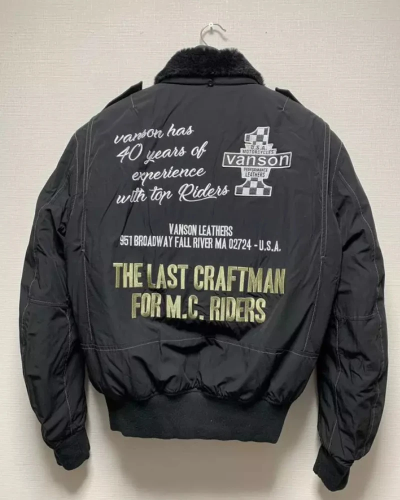 Vanson G-1 Rider Black Liner Jacket 4 Vanson G-1 Rider Black Liner Jacket - Image 2