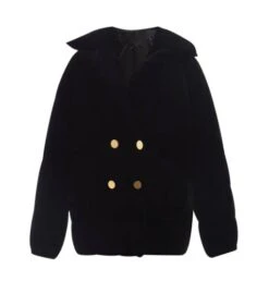 Women’s Velvet Down Peacoat