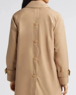 Via Spiga Balmacain Water Repellent Camel Cotton Blend Coat 5 Via Spiga Balmacain Water Repellent Camel Cotton Blend Coat -Us Military Jacket Via Spiga Balmacain Water Repellent Camel Cotton Blend Coat