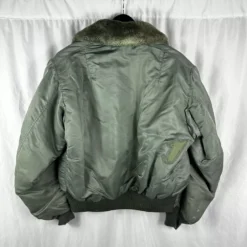 Vietnam War B-15 Army Green Flight Bomber Jacket 5 Vietnam War B-15 Army Green Flight Bomber Jacket -Us Military Jacket Vietnam War B 15 Army Green Flight Bomber Jacket