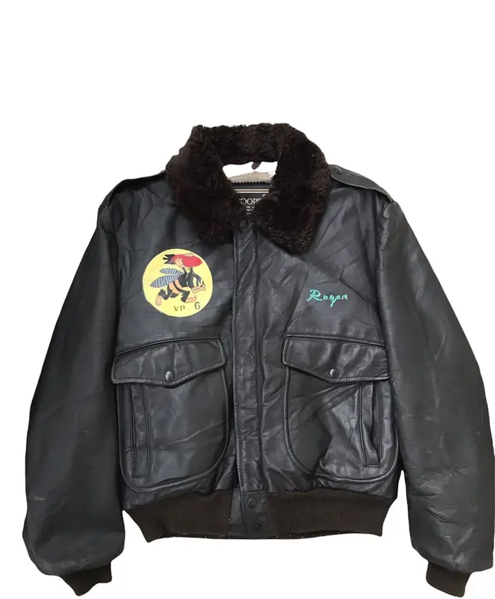 Vintage 70s Cooper G-1 Leather Flight Aviator Bomber Jacket 3 Vintage 70s Cooper G-1 Leather Flight Aviator Bomber Jacket