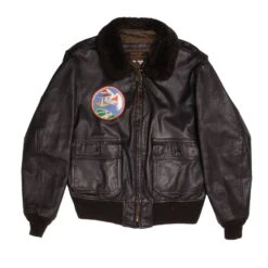 Vintage G-1 Black Leather Flyers Jacket