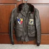 Vintage G-1 Us Navy Leather Flight Bomber Jacket 2 Vintage G-1 Us Navy Leather Flight Bomber Jacket -Us Military Jacket Vintage G 1 Us Navy Leather Flight Bomber Jacket