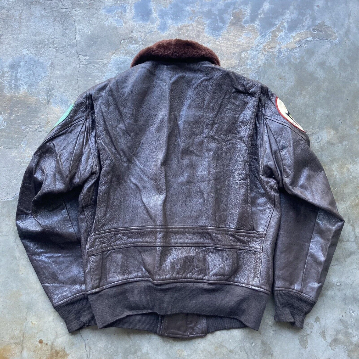Vintage Ralph Edwards G-1 Black Leather Flight Jacket 4 Vintage Ralph Edwards G-1 Black Leather Flight Jacket - Image 2