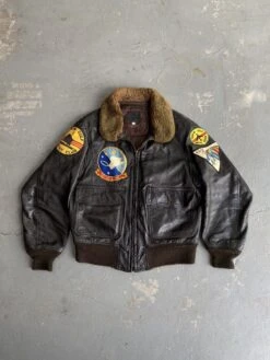 Vintage Spiewalk & Sons Us Navy G-1 Flight Jacket