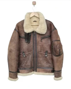 Wind Amor Type B-3 Brown Leather Jacket
