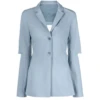 Women’s Blue Nylon Pea Coat 2 Women’s Blue Nylon Pea Coat -Us Military Jacket Womens Blue Nylon Pea Coat 1
