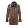 Women’s Brown Real Leather Coat