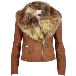 Women’s Fur Lapel Collar Jacket
