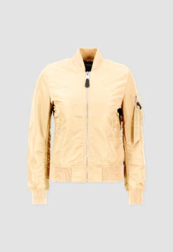 Women’s Ma-1 Apricot Bomber Jacket