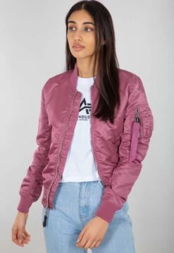 Women’s Ma-1 Dusty Pink Bomber Jacket 12 Women’s Ma-1 Dusty Pink Bomber Jacket -Us Military Jacket Womens Ma 1 Dusty Pink Jacket 1