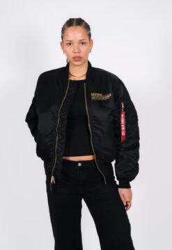 Women’s Ma-1 The Culture Black Bomber Jacket 13 Women’s Ma-1 The Culture Black Bomber Jacket -Us Military Jacket Womens Ma 1 The Culture Black Jacket 1