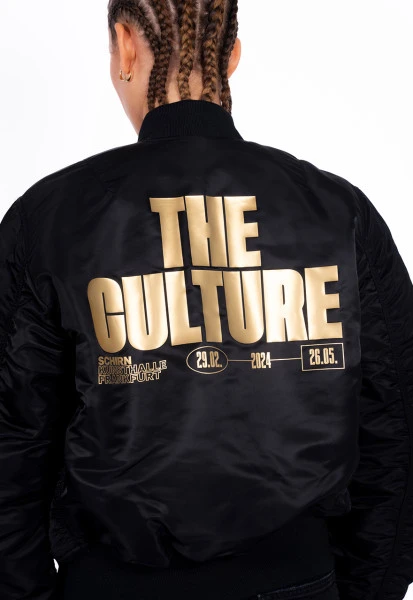 Women’s Ma-1 The Culture Black Bomber Jacket 8 Women’s Ma-1 The Culture Black Bomber Jacket - Image 6