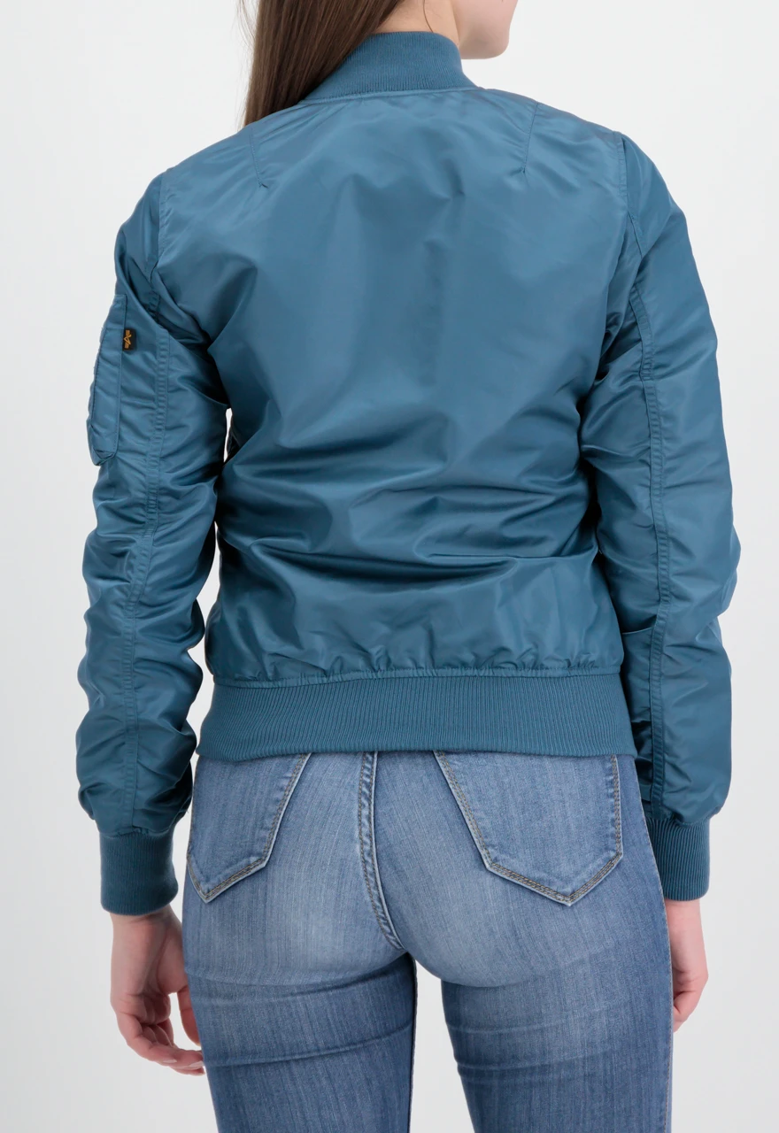 Women’s Ma-1 Vintage Marine Bomber Jacket 5 Women’s Ma-1 Vintage Marine Bomber Jacket - Image 3