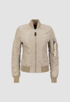 Women’s Ma-1 Vintage Sand Bomber Jacket