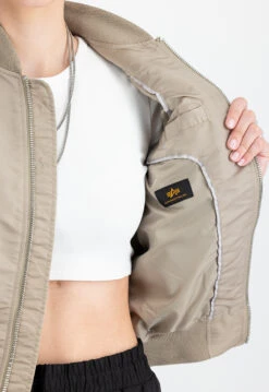 Women’s Ma-1 Vintage Sand Bomber Jacket 15 Women’s Ma-1 Vintage Sand Bomber Jacket -Us Military Jacket Womens Ma 1 Vintage Sand Jacket