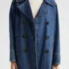 Women’s Mille Atlantic Ricky Denim Peacoat 1 Women’s Mille Atlantic Ricky Denim Peacoat -Us Military Jacket Womens Mille Atlantic Ricky Denim Peacoat