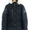 Women’s Moose Knuckles Navy Blue Parka Military Jacket -Us Military Jacket Womens Moose Knuckles Navy Blue Parka Military Jacket 1