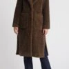 Women’s Moss Faux Shearling Teddy Coat