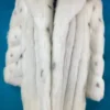 Women’s Winter Fluffy Real Fox Fur White Coat 1 Women’s Winter Fluffy Real Fox Fur White Coat -Us Military Jacket Womens Vintage Warm Real Fox Fur Made White Winter Coat