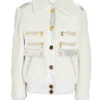 Women’s White Shearling Jacket