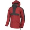 Woodsman Anorak Crimson Sky & Ash Grey Jacket -Us Military Jacket Woodsman Anorak Crimson Sky Ash Grey Jacket