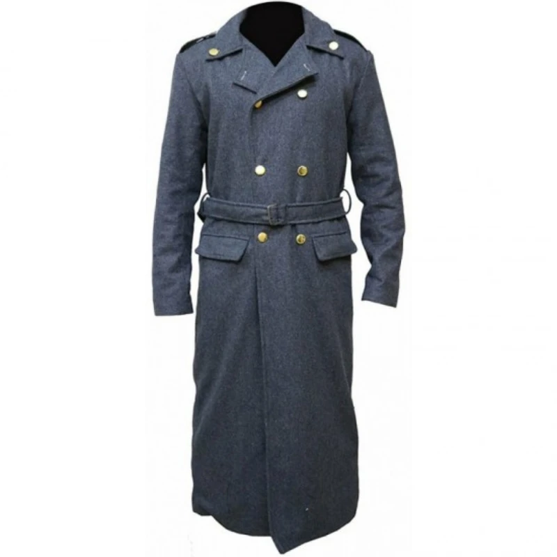 Wool Trench Pea Coat 4 Wool Trench Pea Coat - Image 2