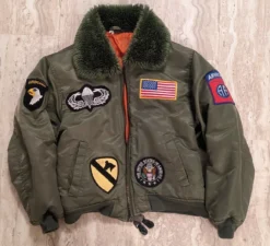 YOUTH VTG USAF B-15 Flyer’s Bomber Pilot Jacket