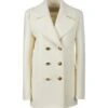 Regular Plain Ivory Pea Coat 2 Regular Plain Ivory Pea Coat -Us Military Jacket a1fd926e5d0b995f43bfdbc0ca8de8aa