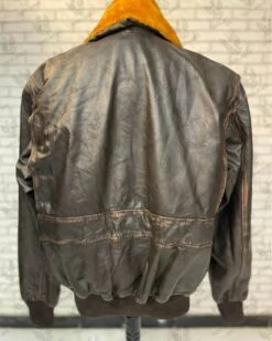 Navy G-1 Lambskin Jacket  -Us Military Jacket antique bison top gun g 1 jacket 8 scaled 1