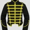 Black & Yellow Military Parade Jacket 1 Black & Yellow Military Parade Jacket -Us Military Jacket black yellow military jacket
