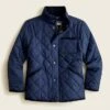 Boys Quilted Blue Field Jacket 2 Boys Quilted Blue Field Jacket -Us Military Jacket boys quilted field jacket