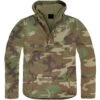 Windbreaker Wood Camo Hooded Jacket -Us Military Jacket brandit windbreaker jacket camo woodland 1