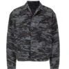 Camouflage Print Denim Military Jacket 2 Camouflage Print Denim Military Jacket -Us Military Jacket camouflage print denim jacket