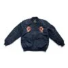 Custom MA-1 Japan Embroidery Blue Jacket