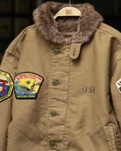 Midway CV-41 N-1 Deck Khaki Jacket