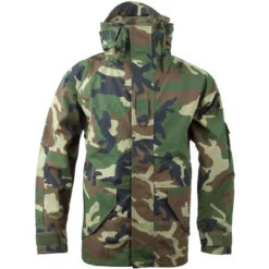 Mil-Tec Wet Weather Trilaminate Wood Camo Jacket