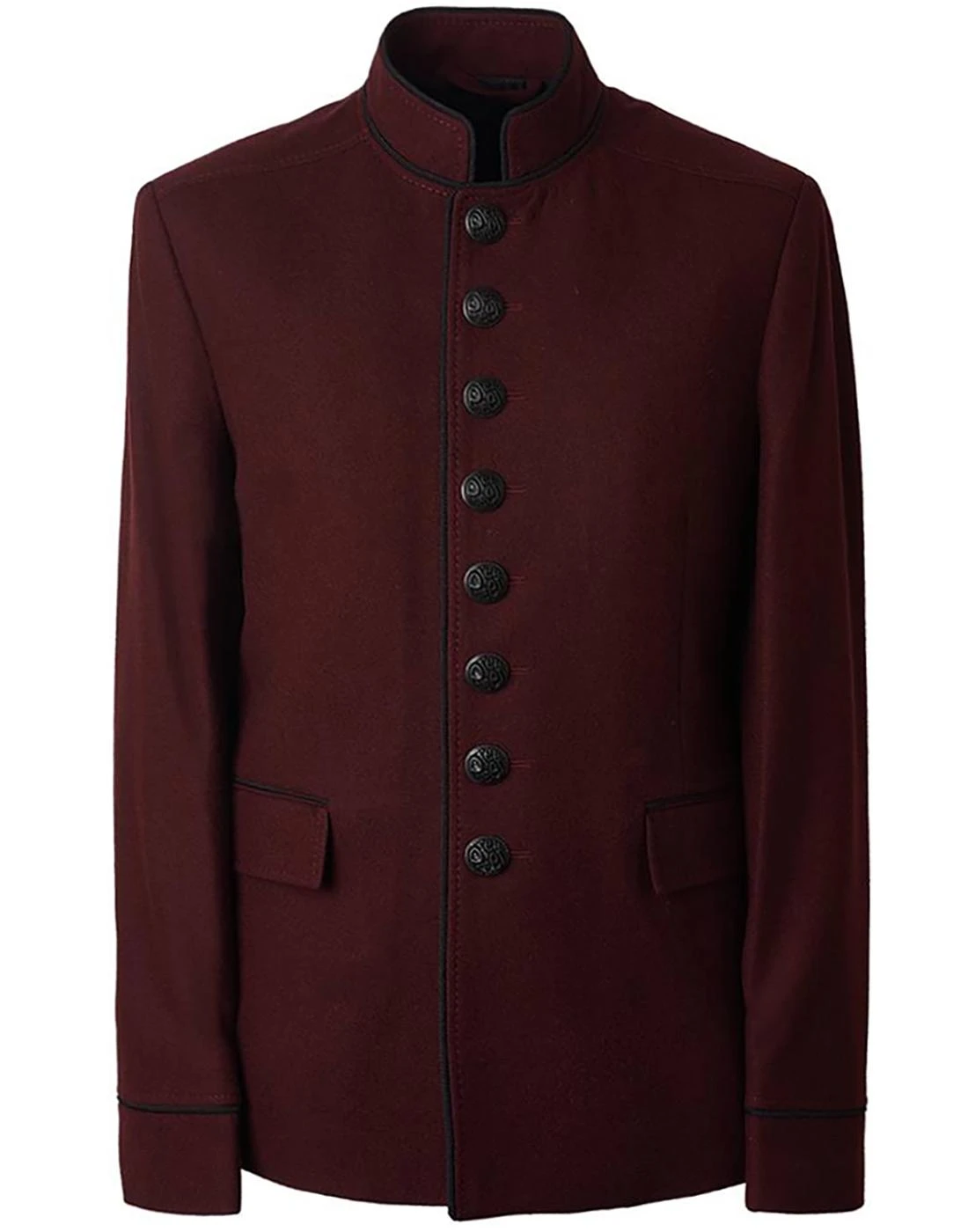 Pretty Wool Military Tunic Jacket 4 Pretty Wool Military Tunic Jacket - Image 2